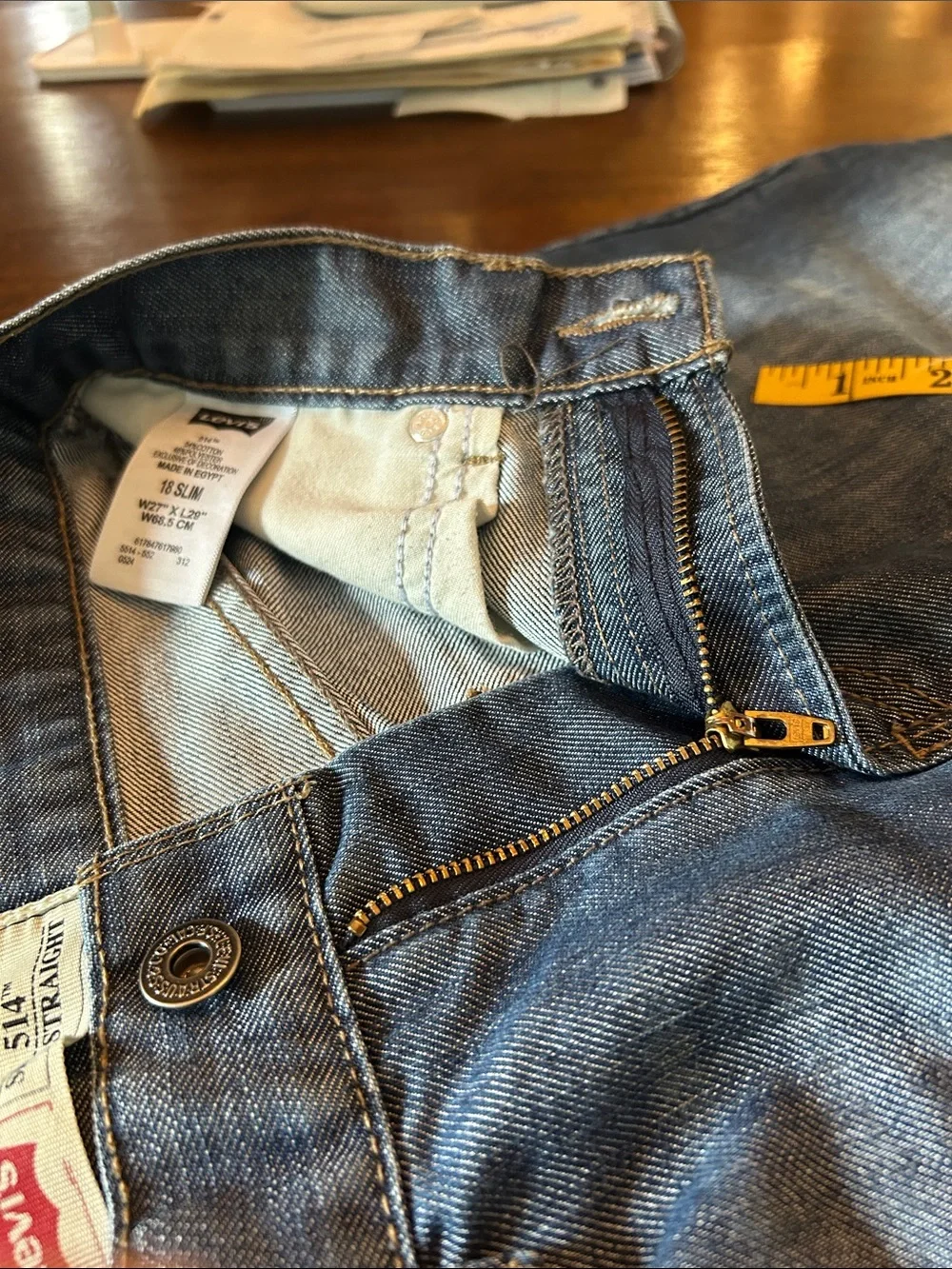 Levi’s 514 Slim Straight Jean size 18Slim. Men’s MWOT